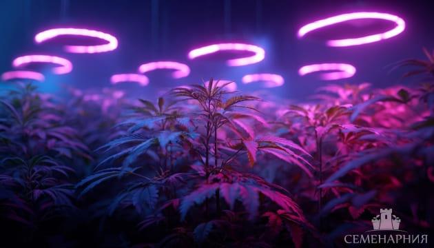 LED фитолампы для конопли